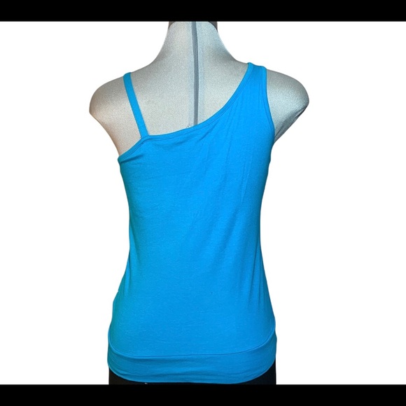 JUSTICE Girl  Blue   Embellished  Silver Sequin Top Size 14 - Picture 10 of 11